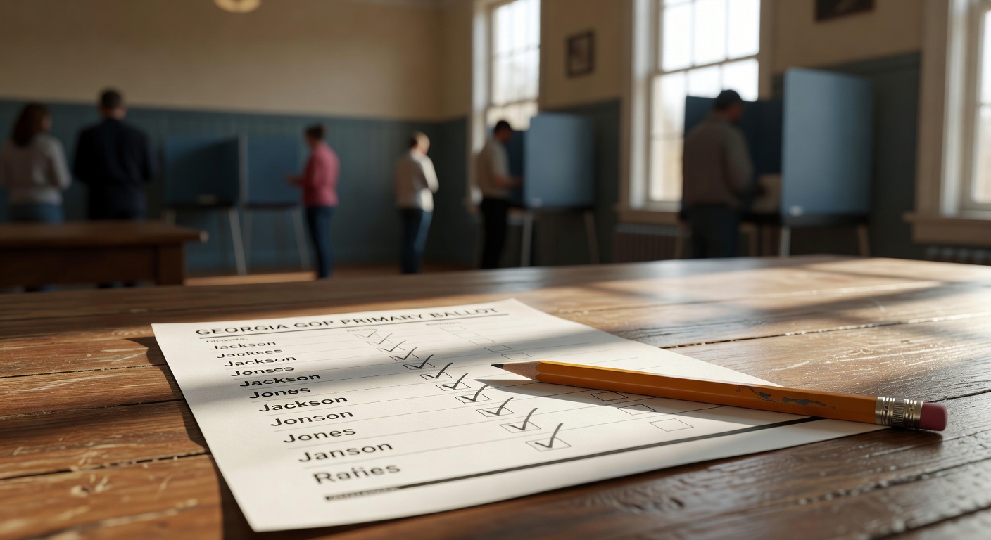 30% of Georgia GOP Primary Voters Are Still Undecided With