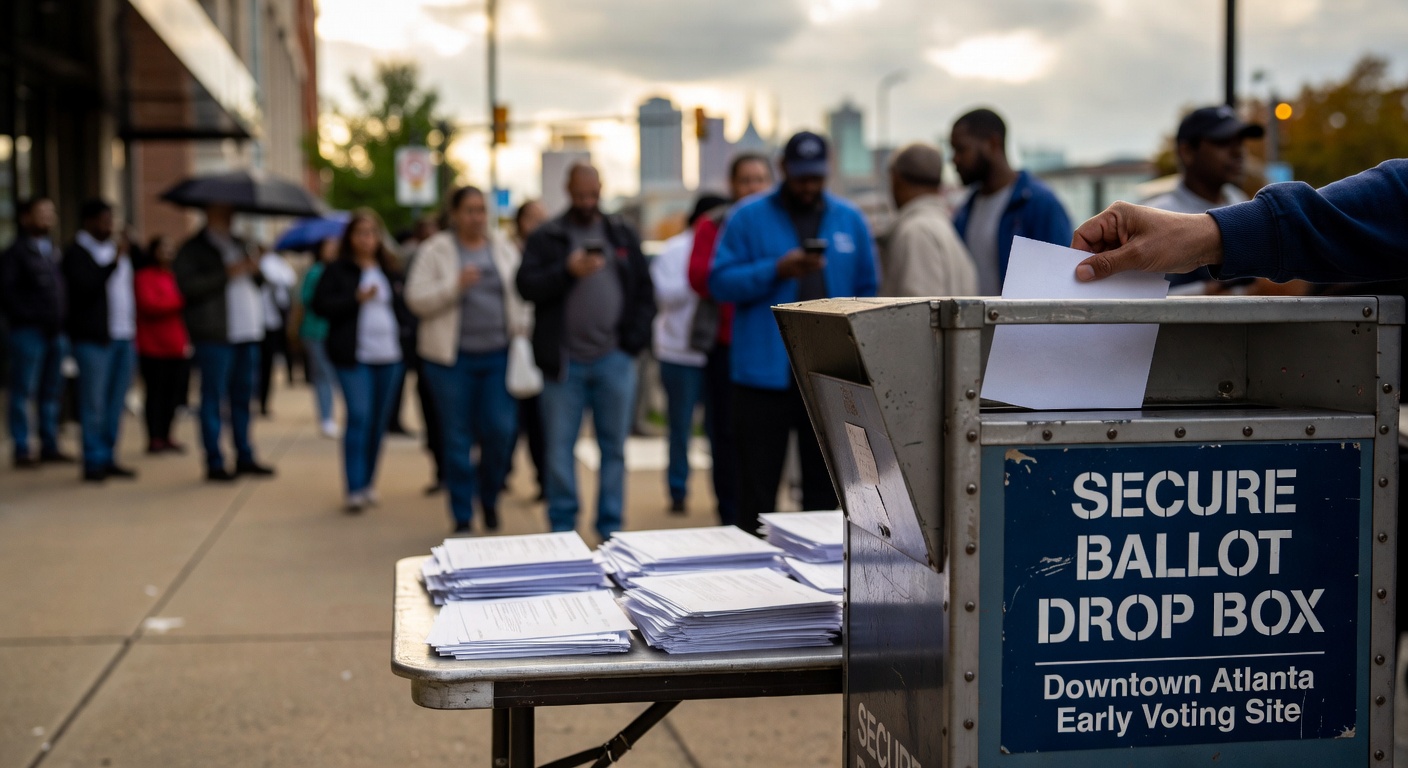 Georgia Primary Early Voting Hits 115,365 in Record Week