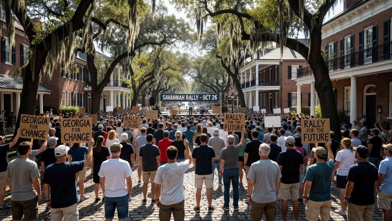 Ossoff and Bottoms Rally in Savannah to Strengthen Democratic Ticket